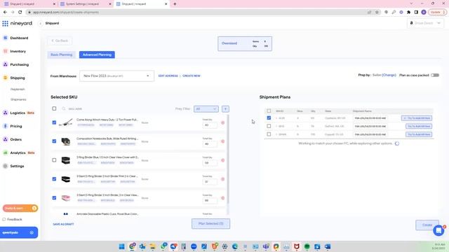 Shipyard Demo With SP API workflow