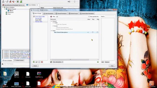 [English TuT] Teamspeak 3 Permission System