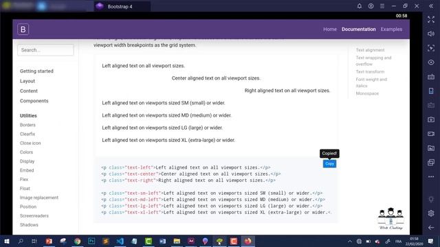#web_coding #bootstrap_darija 19/ Tutourial Bootstrap4 Text Darija