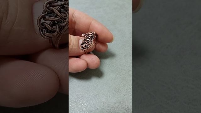 медное кольцо wirewrap
