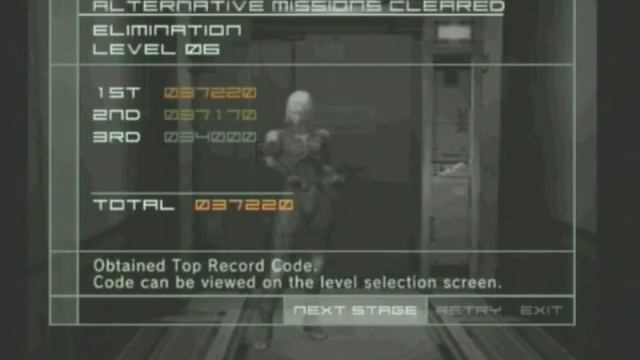 MGS 2 Substance Raiden Elimination 4:41