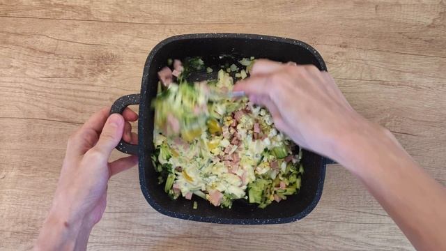 Окрошка без кваса на воде! Так даже вкуснее!  Russian okroshka  SUBTITLES