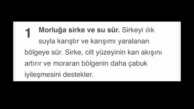 Morluk Nasıl Daha Hızlı Geçer ? ( En Hızlı Morluk Geçirme Yöntemleri )