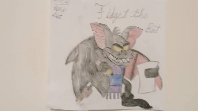 GREAT MOUSE DETECTIVE-My Sketch Of Fidget The Bat