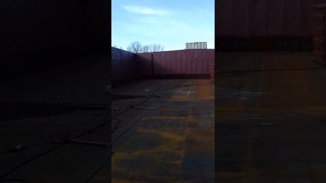 Покраска баржи Судоремонтный завод. Красноярск