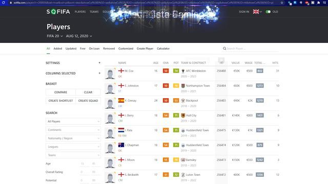 SoFIFA y ERRORES del website que no conocías