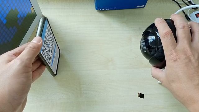 (Bahasa) SriHome SH045 CCTV - Setup Internet Online by QR CODE Scan