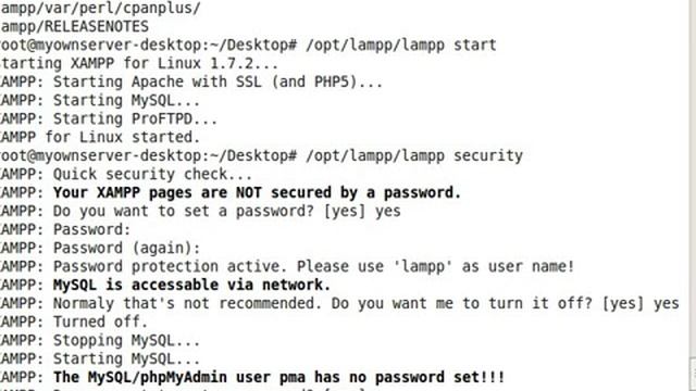 How to install XAMPP 1.7.2 for Linux Ubuntu 9.04