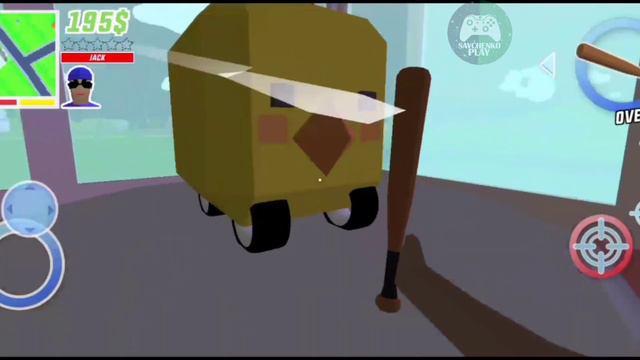 😲Dude Theft Wars Shooting Games Угоняем самолёт!
