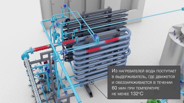 Установка обеззараживания сточных вод