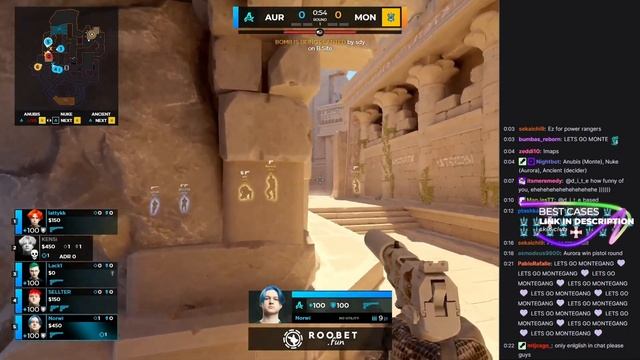 twitch reacts to sdy - 4 Glock kills (3 HS)! (CS2)