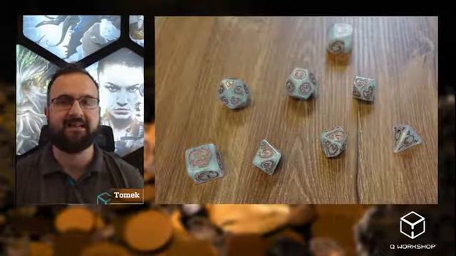 New Story LIVE: Dragons Dice Set: Quartz