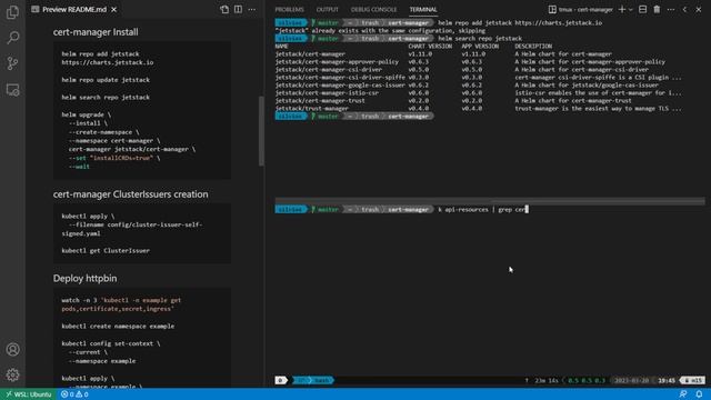 020 cert-manager Instalação com Helm