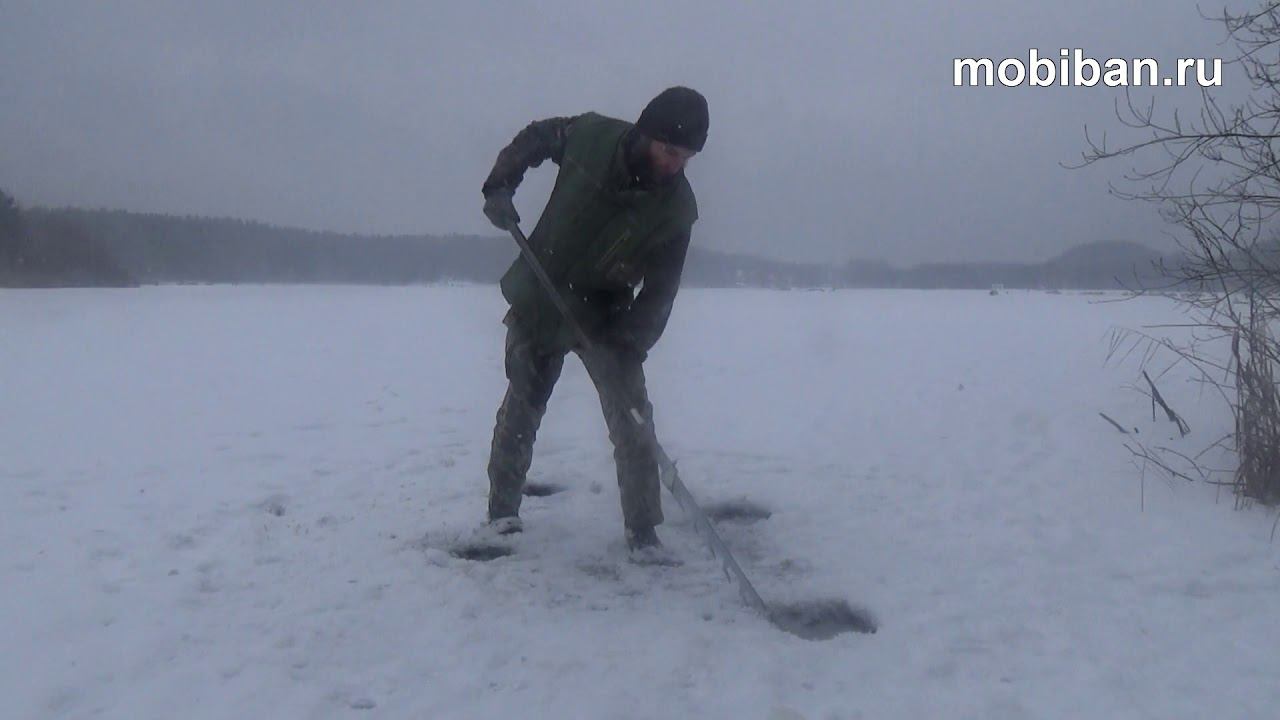 Как сделать прорубь для Мобибы