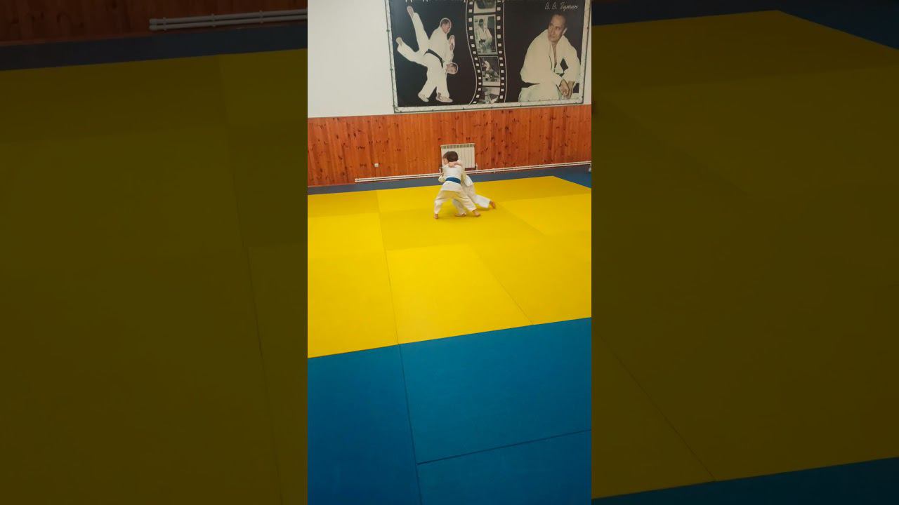 в 6 лет уже борются по взрослому #judo #judobasics #yasmika