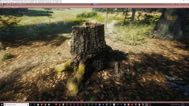 Tree Stump - My first attempt at photogrammetry for Unity