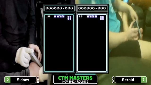 Sidnev, Gerald | Rd 2 | Classic Tetris Monthly Masters