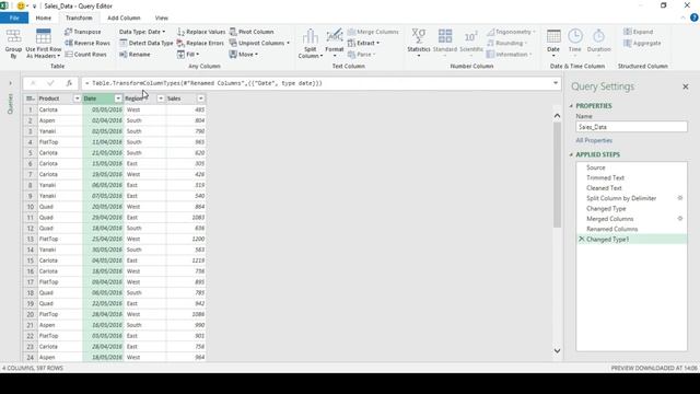 Power query transformations, power query before delimiter/Want to know how to use Excel Power Query