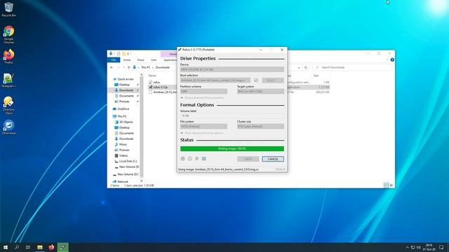 burn image Armbian 20.10 Arm 64 bionic current for HG680