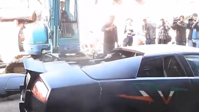 Таможня не дает добро! Lamborghini destroyed!