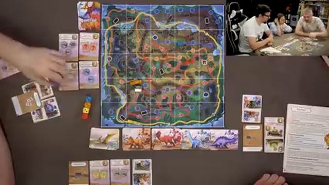 ДИНОТУР: играем в настольную игру про динозавров!