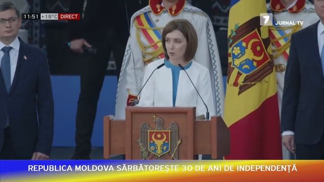 Moldova's 30th Independence Day Parade & Celebration 2021