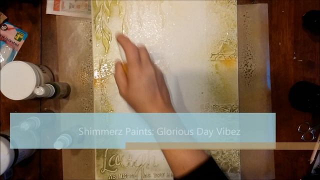 Mixed Media Home Decore Canvas Tutorial