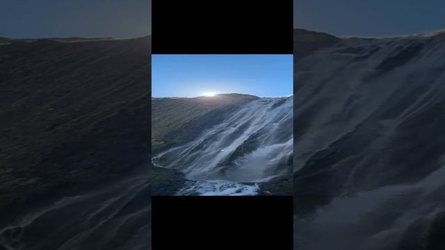 Водопады на Эльбрусе