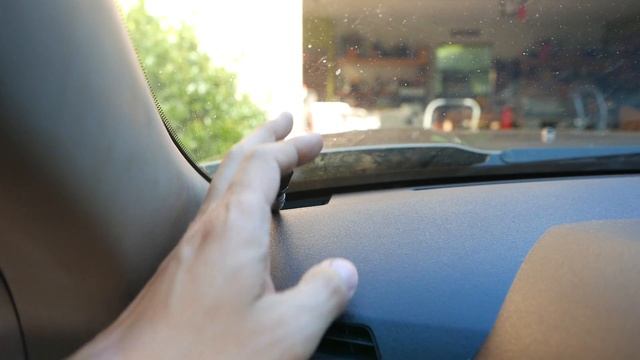 Honda Pilot - How to remove paper stuck between dashboard VIN and Windshield