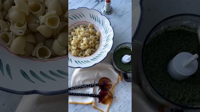 Walnut pesto with asparagus! #food #easyrecipes #recipes #pesto #walnutpesto #foodie