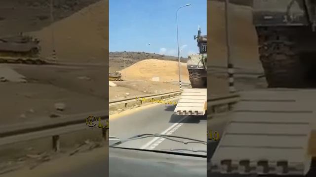 цахал, израиль начал переброску танков на границу с Ливаном
