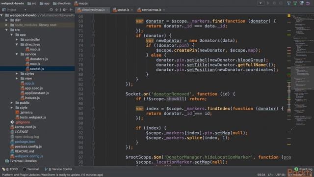Building Applications with Mean Stack : Setting Up Socket.IO | packtpub.com