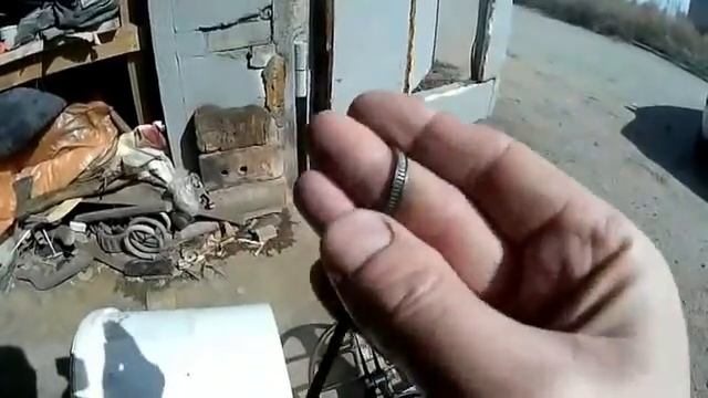 Защита на катушку металлоискателя из ведра