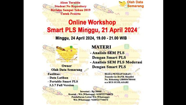 Online Workshop Smart PLS