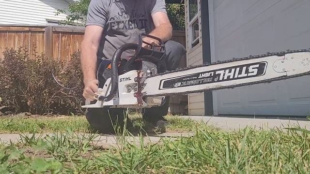 Wildside Stihl 661C ported polished and dual port muffler mod.