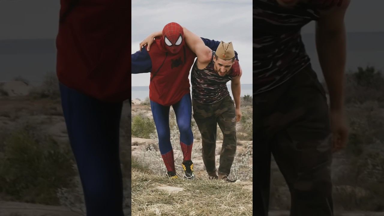 Spider-Man помог солдату @moscow_spider