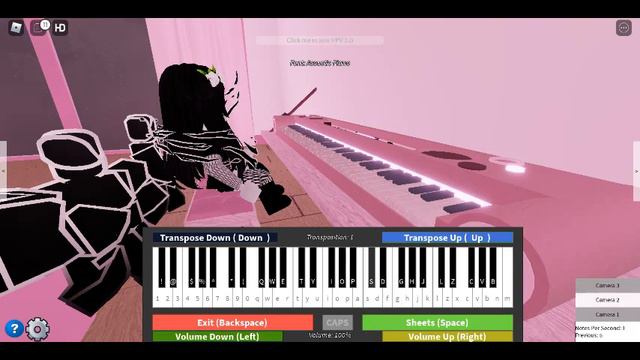 (MONSTER) Roblox Piano playing