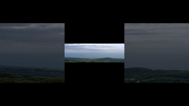 Панорамный вид на Сочи с смотровой башни на горе Ахун.
