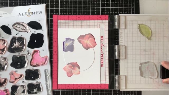 Wreath Stamping - 2 Cards At Once - Altenew May 2019 Release