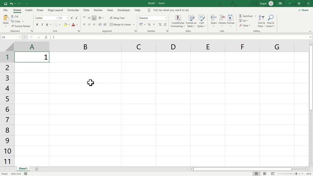 Excel 2019  Format Cell Number Format Alignment font border and Cell Protection, gseasytechprime