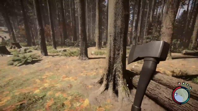 Sons of The Forest But It's Peacefully Building a Fishing Hut