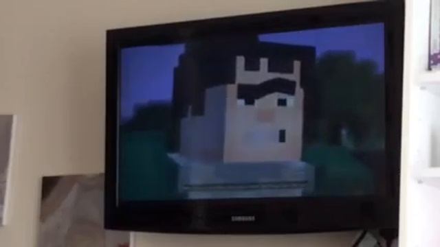 Xbox 360-Minecraft Story mode - [1] part one!!