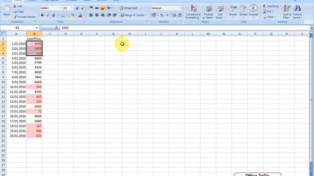 How to clear conditional formatting rules? | Excel 2007