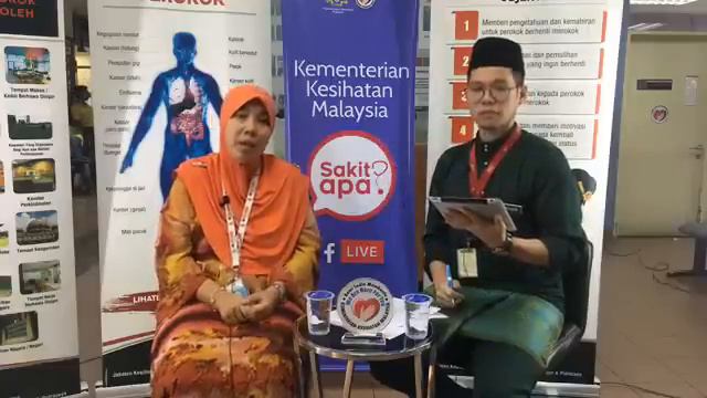 FB Live KKM 'Sakit Apa?' Siri Ke-16 - Kenapa Saya Sukar Berhenti Merokok