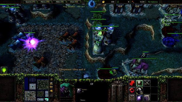 Warcraft III | Troll and Elves #3 WHAT A GLITCHY MAP