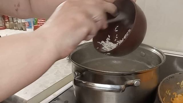 Куринный супчик с рисом