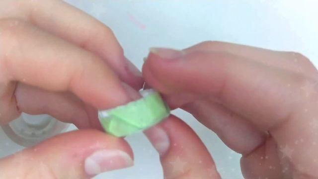 Как сделать колечки оригами