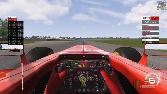 Assetto Corsa Red Pack DLC | Ferrari F138 @Silverstone 1967 | PS4 PRO gameplay
