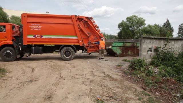 Уборка контейнерной площадки