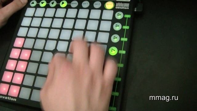 mmag.ru: Novation Launchpad Ableton MIDI controller video review